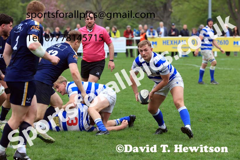 Tynedale v Leeds Tykes, Tynedale Park, Corbridge, Northumberland. Photo: David T. Hewitson/Sports for All Pics